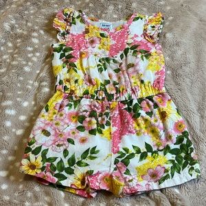 Old Navy floral romper size 18-24 months